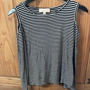 Striped Off the shoulder top